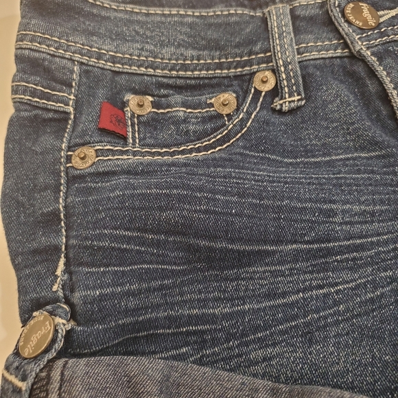 Fragile Blue Jeans Shorts Size 0 - Picture 3 of 5
